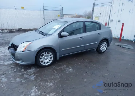 2012 Nissan Sentra 2.0 S from USA, damaged, VIN 3N1AB6AP2CL759997